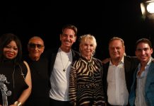 Clive Davis Memorial con Tony Renis, Trudie Styler e la famiglia del tycoon americano